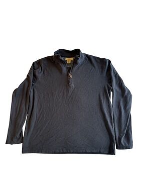 Elliot Mulryan Men's Navy Quarter-Zip Pullover